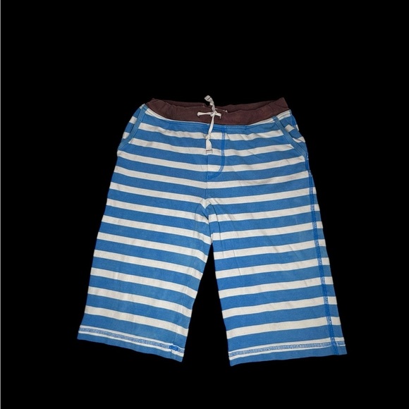 Mini Boden blue and white striped shorts 10 k38 - Picture 1 of 5